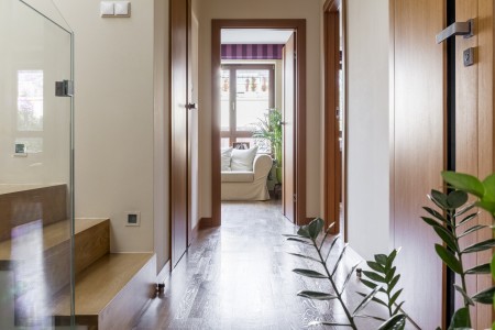 Hallway in modern house